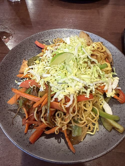 Pancit noodles with tofu  at Maki in Anderson