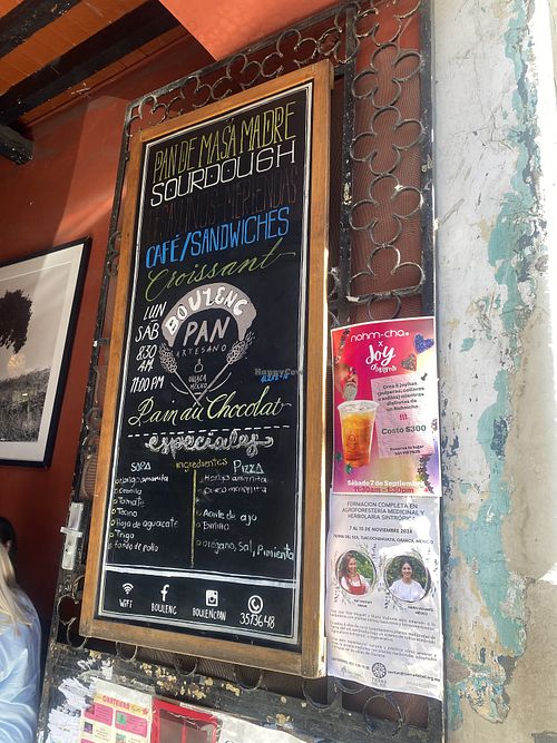 Upon Arrival Boulenc with Signage  at Boulenc in Oaxaca