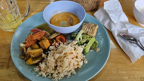 Lunch buffet at Phuket Elephant Sanctuary in Phuket