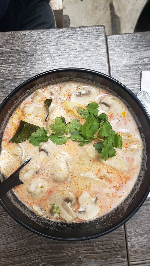 Tom kah Soup at My Vegan in Pasadena
