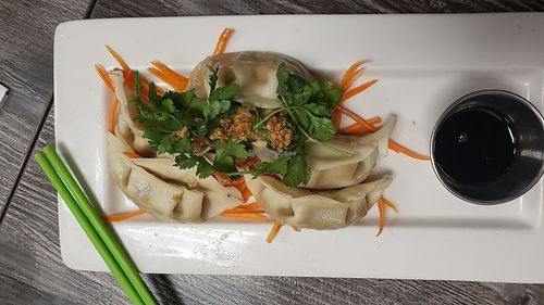 Steamed Dumplings at My Vegan in Pasadena