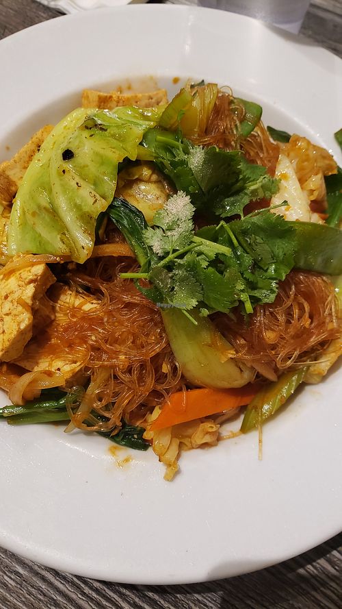 Mung bean noodles at My Vegan in Pasadena