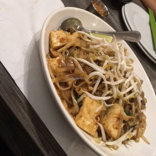 pad Thai at My Vegan in Pasadena