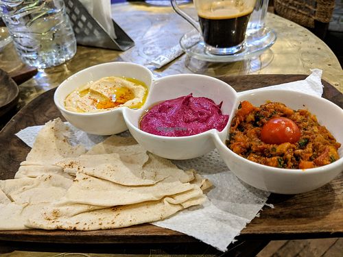 Trilogie Vegetarienne at Fine Mama in Marrakech