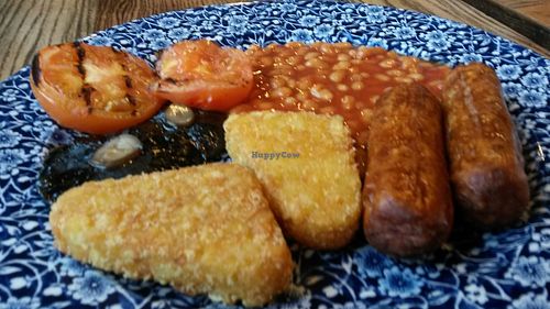 Vegan breakfast at The Wouldhave in South Shields