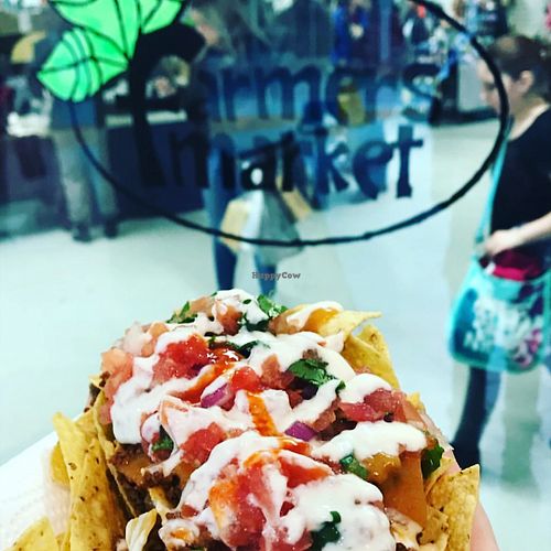 Vegan Nachos at The Kind Choice Food Co in North Bay