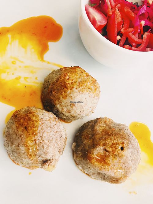 Bulgur Balls at Cafe Mese in Istanbul