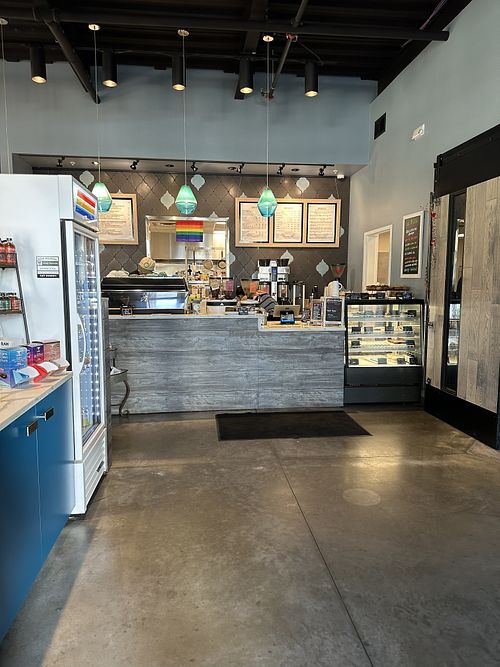   at Cavegirl Coffeehouse in Longmont