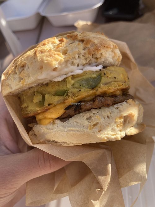 Breakfast Sandwich  at Erin McKenna's Bakery in Santa Monica