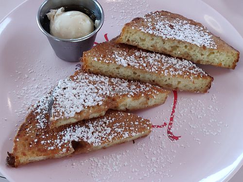 french toast at Erin McKenna's Bakery in Santa Monica