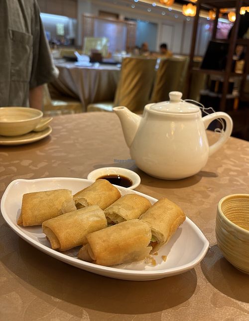Spring roll   at M Garden Vegetarian 常悅素食 in Kowloon