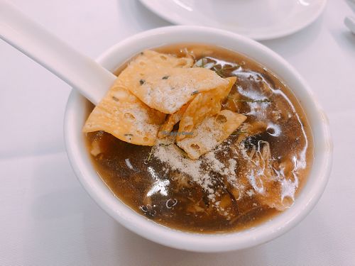 Vegetarian Snake Soup at M Garden Vegetarian 常悅素食 in Kowloon