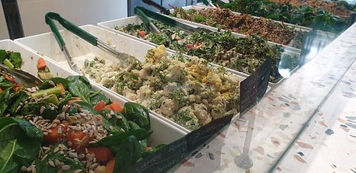 Salads at Home Vegan Bar in Docklands