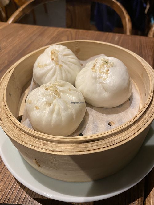 Steamed Vegetarian Bun at Pure Veggie House 心齋 - Xīn Zhāi in Kowloon