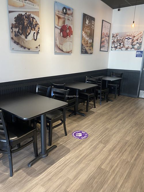 Nice/Clean Indoor Seating Area   at Cinnaholic in Concord