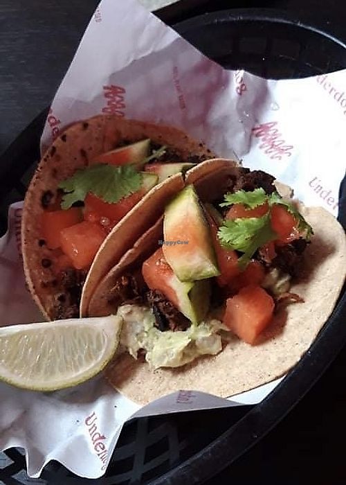 Jackfruit barbacoa tacos at Loco Ritas in Dundee