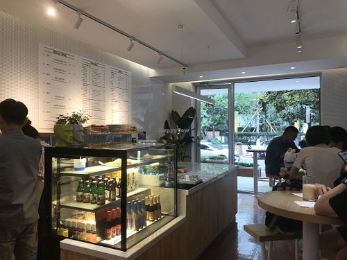 Inside the store at Vegan in Chengdu