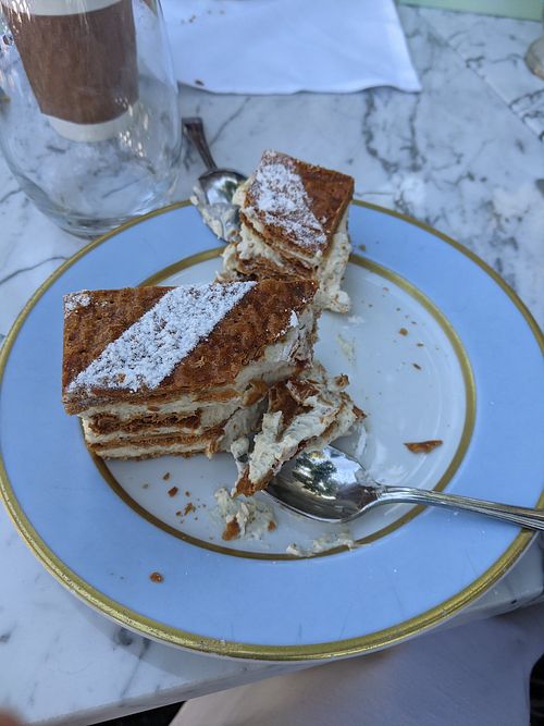 Mille-feuille at Ladurée in Beverly Hills