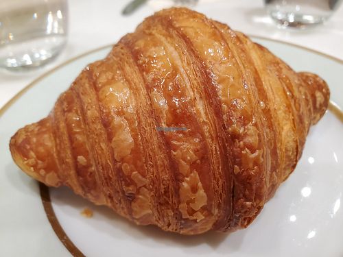 Wonderful vegan croissant at Ladurée in Beverly Hills