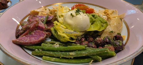 Nicoise Salad at Ladurée in Beverly Hills