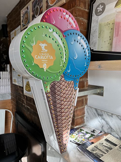   at Il Gelato di Carlotta in Niagara-on-the-lake
