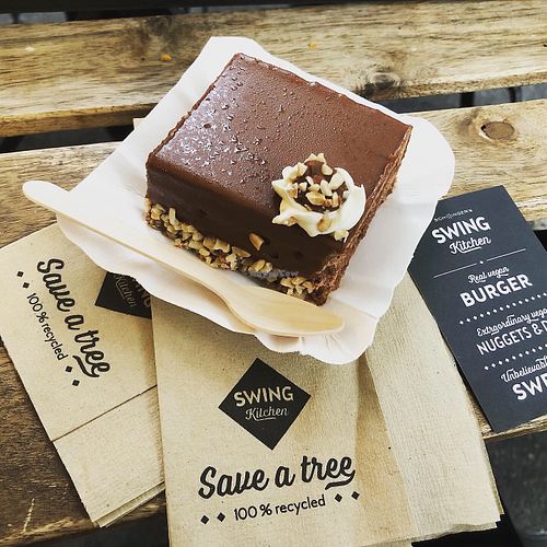 Nougat cake at Swing Kitchen - Laupenstraße in Bern