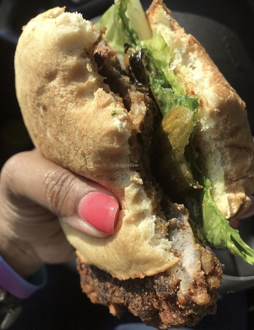 Black and Blue burger   at Tasty Harmony in Fort Collins