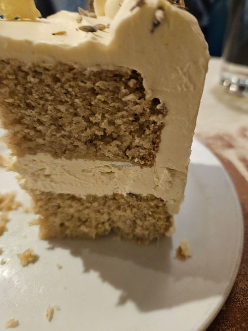 Lavender Lemon cake at Tasty Harmony in Fort Collins