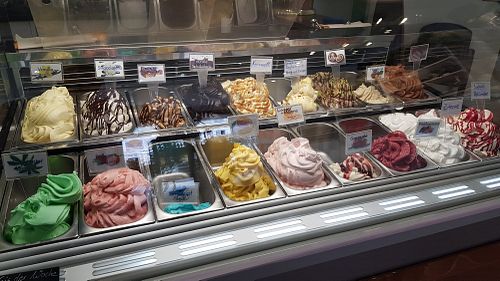 Ice cream heaveb at Berchtesgadener Schokoladenmanufaktur in Berchtesgaden