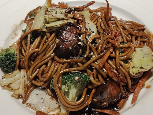 Yasai Fried Ramen at Kusa Japanese Vegan- Bukit Bintang in Kuala Lumpur