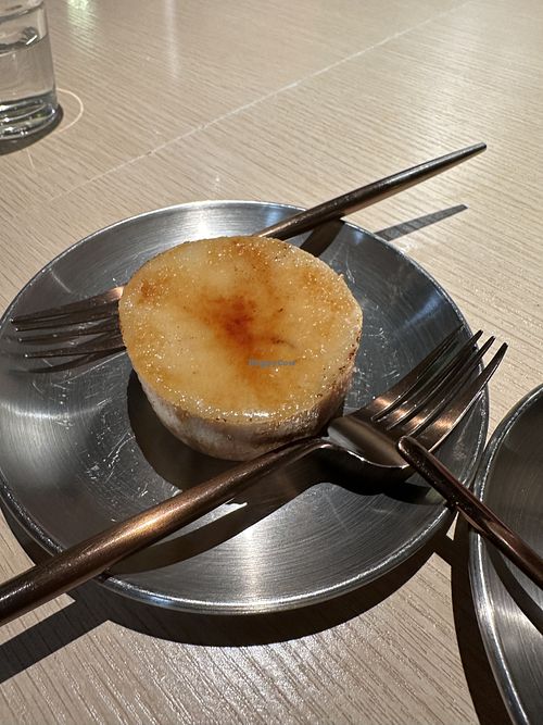 Crème brûlée  #Veganuary at Kusa Japanese Vegan- Bukit Bintang in Kuala Lumpur