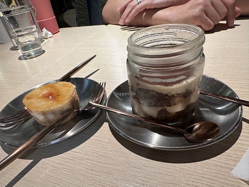 Tiramisu & crème brûlée  #Veganuary at Kusa Japanese Vegan- Bukit Bintang in Kuala Lumpur