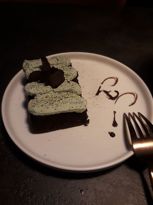 Choc Green Tea dessert at Kusa Japanese Vegan- Bukit Bintang in Kuala Lumpur