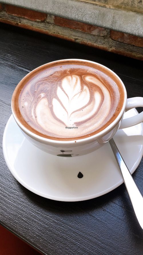 hot cocoa at Drukarnia in Gdansk