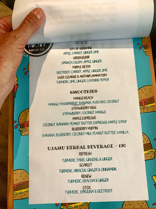 Smoothie  at Vegan Junkie in Phuket