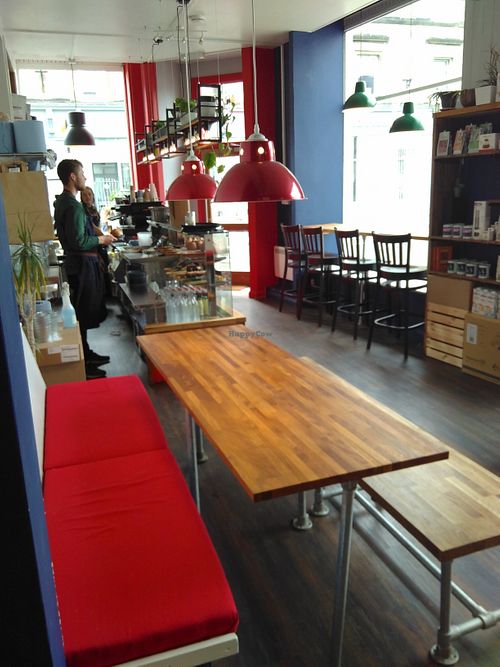 The interior at HBW Coffee in Stirling