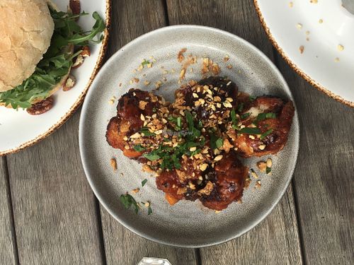 Cauliflower wings  at Ellis Gourmet Burger in Amsterdam