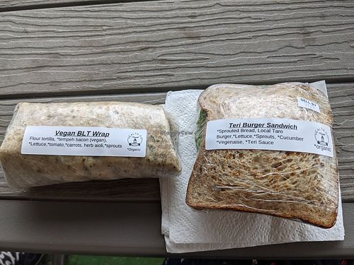 The teri burger is my favorite! at Health Go Market in Lihue