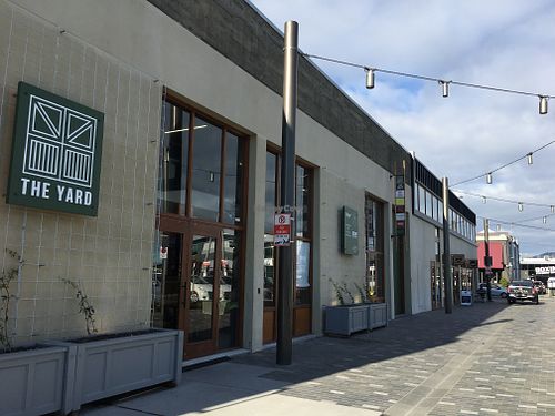 The Yard exterior  at MOKOJI Korean Pancakes in Christchurch