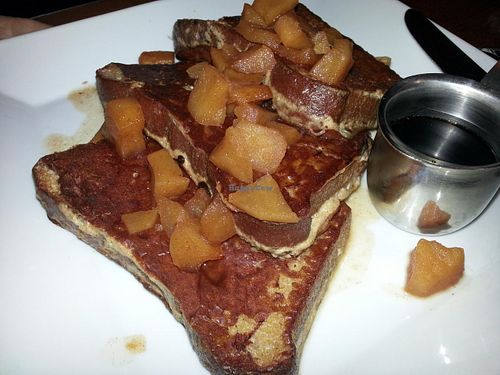 French toast at Real Food Daily in Santa Monica