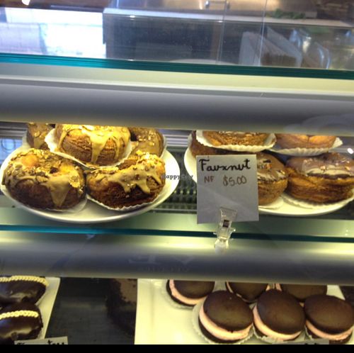 dessert case at Real Food Daily in Santa Monica
