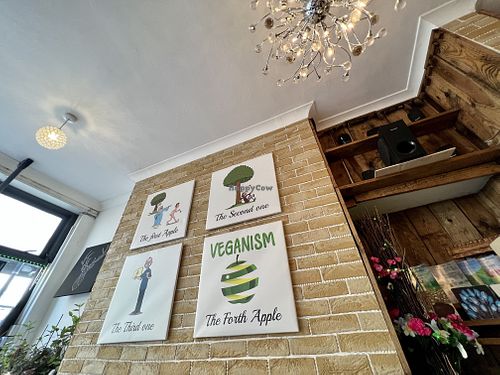 inside  at VeganE & Saint Vegan in South West London