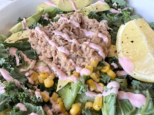 salad 'tuna' vegan  at VeganE & Saint Vegan in South West London