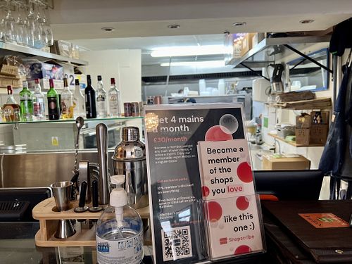 inside  at VeganE & Saint Vegan in South West London