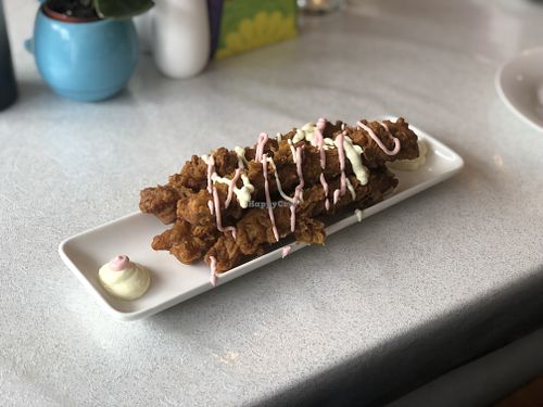 Chicken’less Strips at VeganE & Saint Vegan in South West London