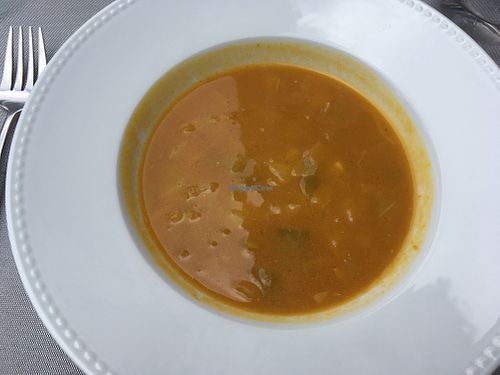 Vegetable soup at Incomum in Sintra