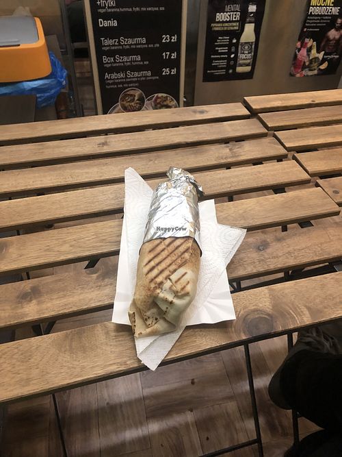 falafel at Veg4seasons in Warsaw