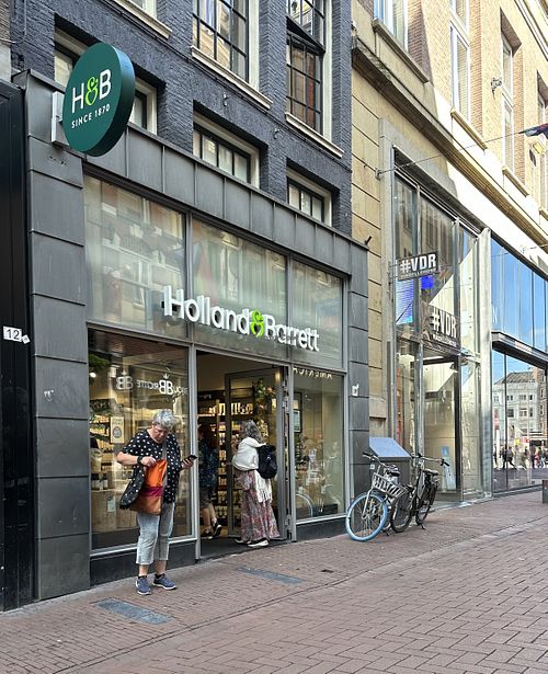   at Holland & Barrett in Amsterdam