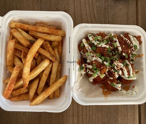 GF wings & fries   at Herbivorous in Sheffield