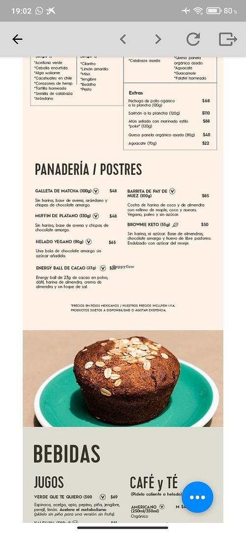 Carta 4 at Falafel Confetti in Mexico City